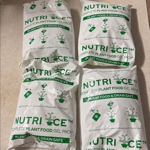 4 Pack Nutri Ice Plant Food Gel Pack